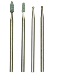 Proxxon Graveerimis- ja lihvimisotsikute komplekt MICROMOT 28920 – 4 tk, klaasi ja keraamika jaoks