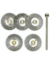 Proxxon terashari ketas, Ø 22 mm, 5 tk + hoidik 28952