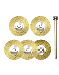 Proxxon Messingist terasharjad 28962 – Ø 22 mm, 5 tk + kinnitusvarras