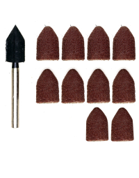 Proxxon Lihvimisotsakute Komplekt 28987 – 10 tk, Ø 9 mm, 80 & 150 karedusega