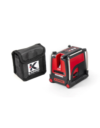 Kapro 873 ristjoonlaser 3 punase kiirega ja kokkupandavate jalgadega