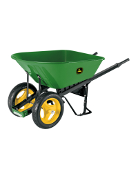 John Deere 120L professionaalne kaherattaline käru paksust metallist vanniga